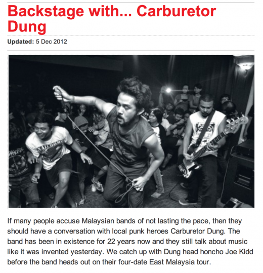 DUNG Time Out KL Interview