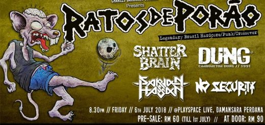 Ratos De Porao - live in Malaysia