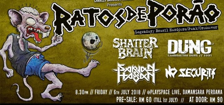 Ratos De Porao - live in Malaysia